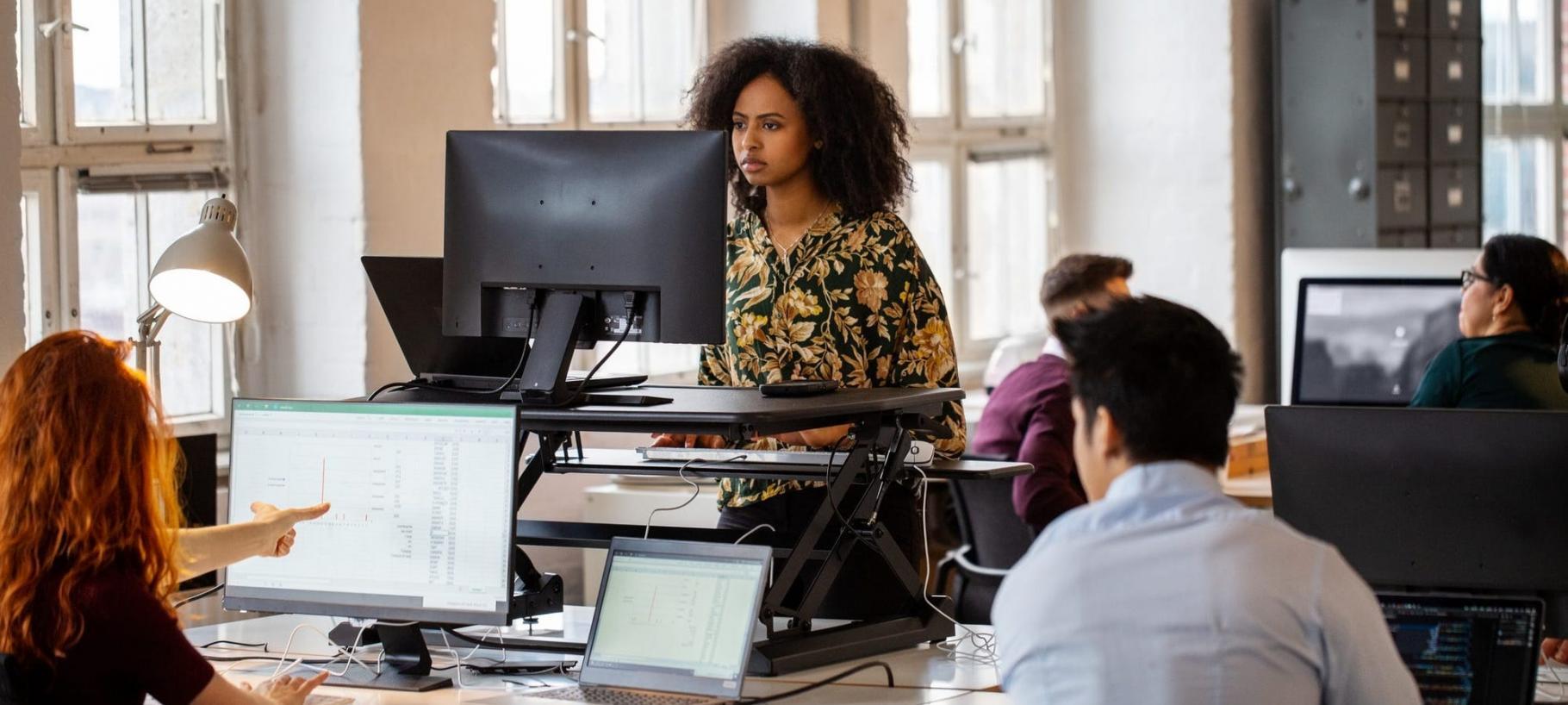 Sessione di supporto individuale tra istruttore e studente